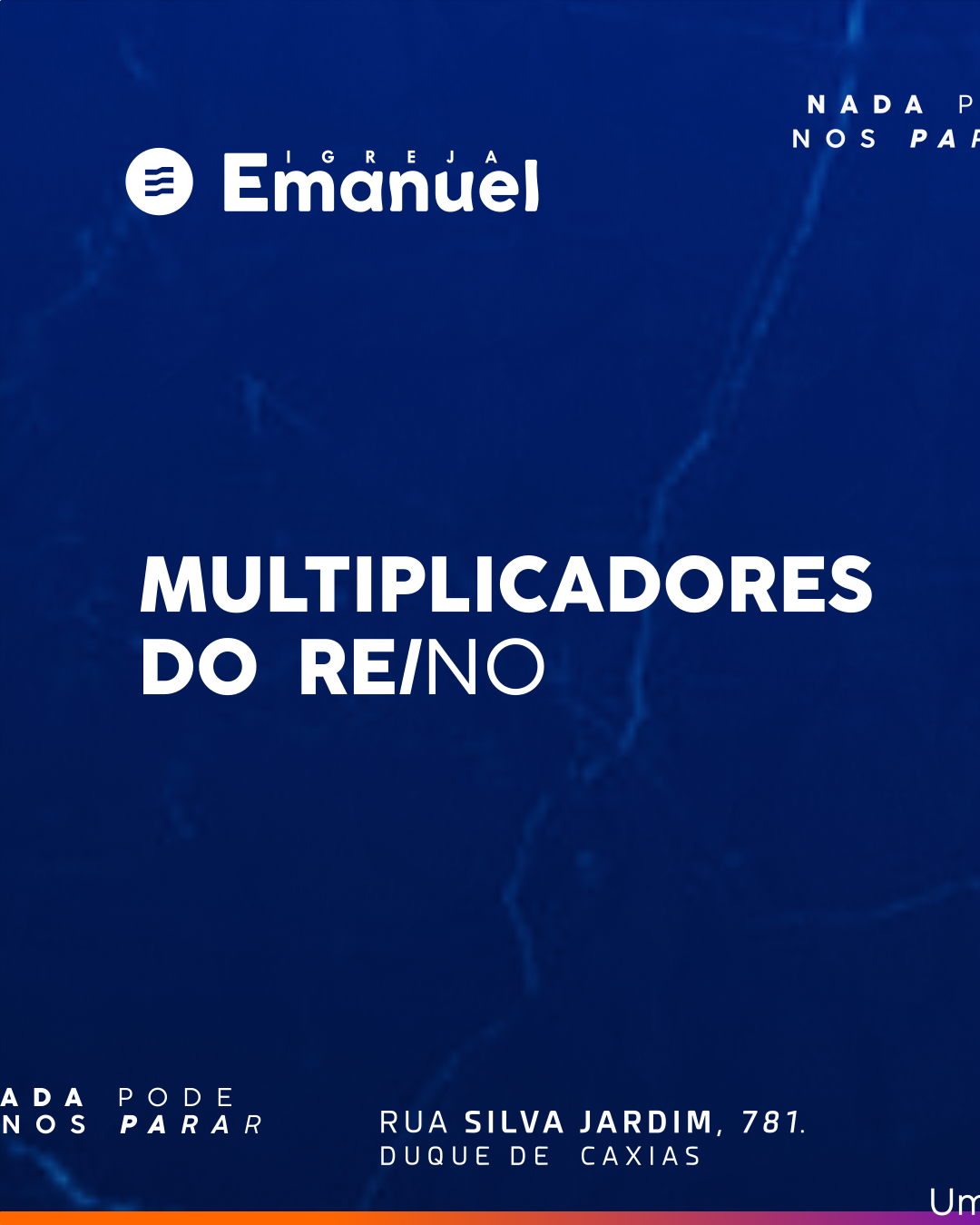 Fazer discípulos é uma ordem. 05/12