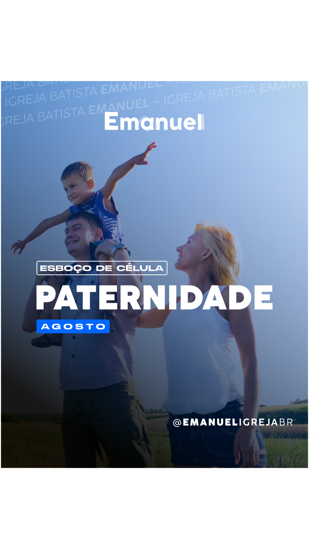 Paternidade passa princípio, cabe aos filhos aplicar.