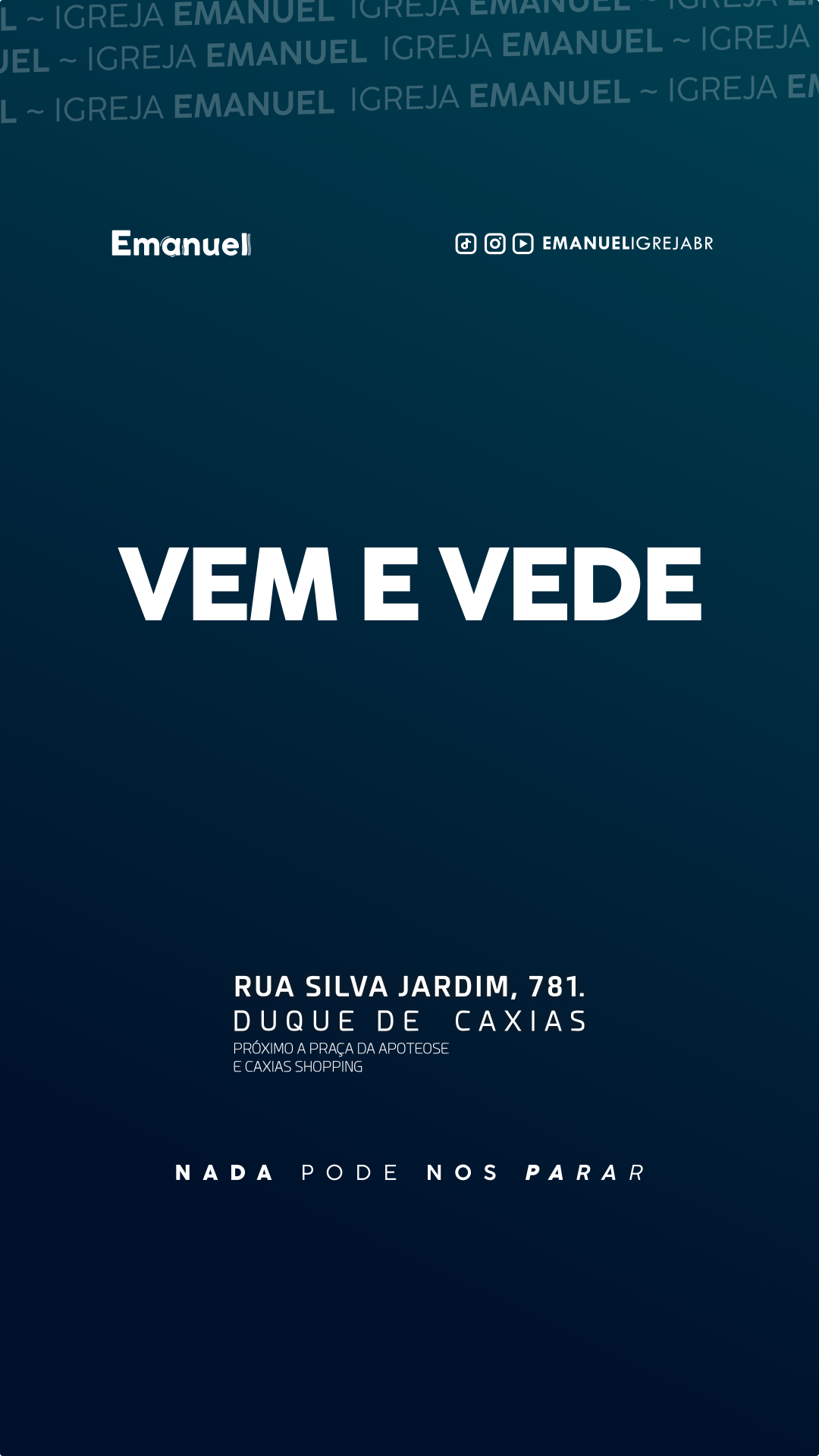 11/06 - Ninguém vai resistir a tua vitória.